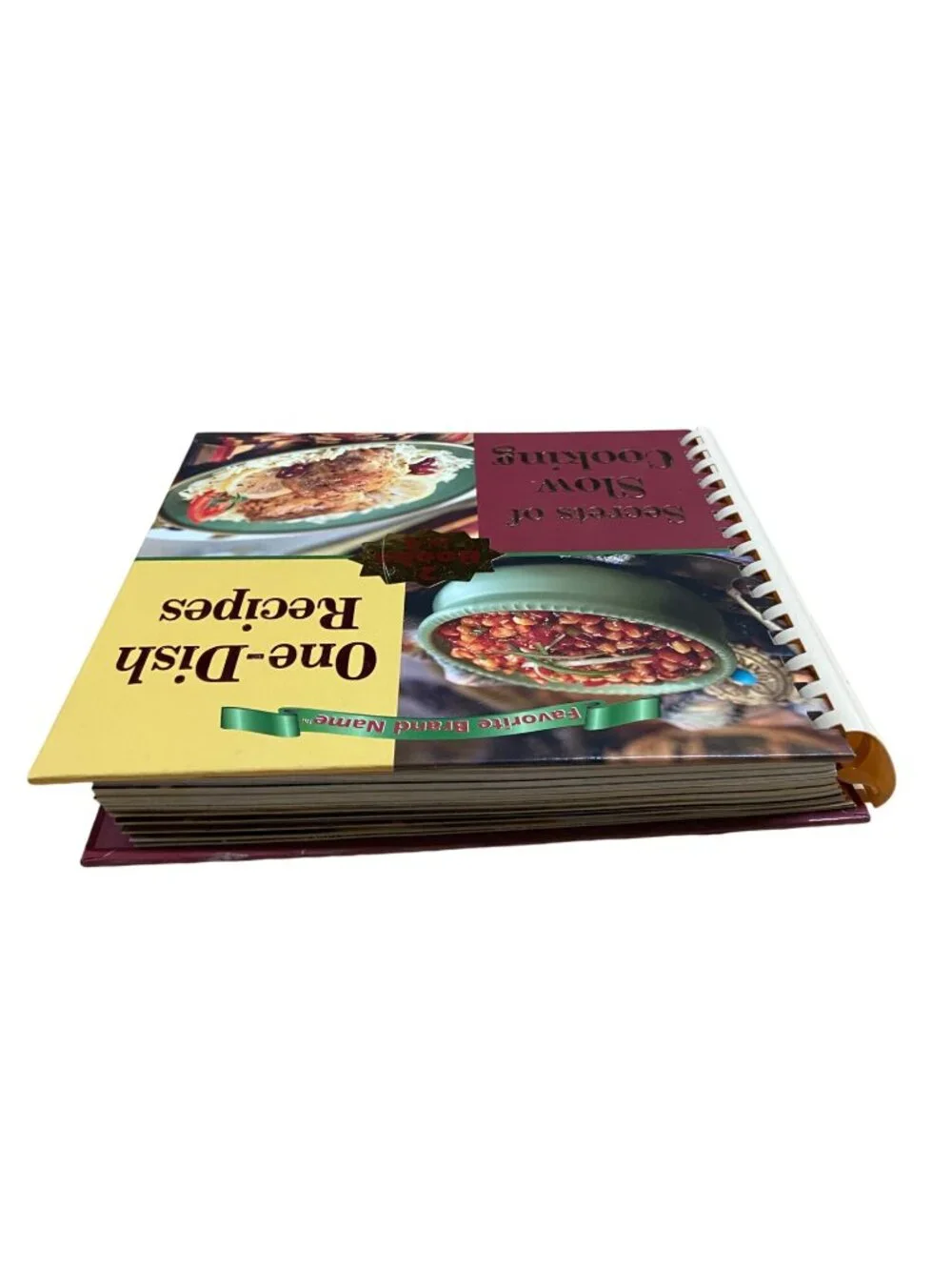 Favorite Brand Name Cookbook One-Dish Recipes & Slow Cooking 2003 Spiral